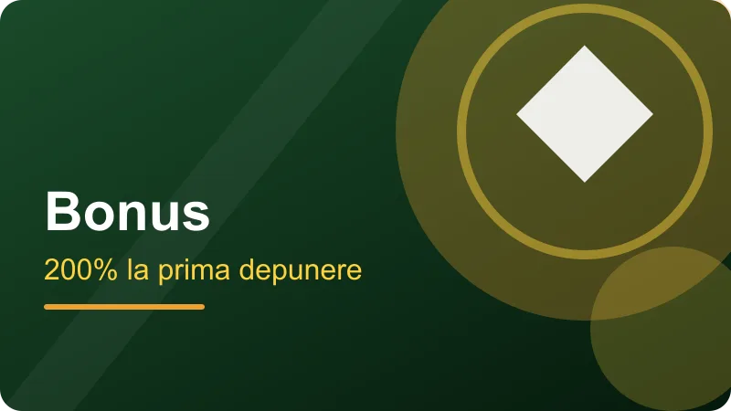Bonusul de 200% și cashback-ul Instant – ilustrație pentru secțiunea Instant Casino